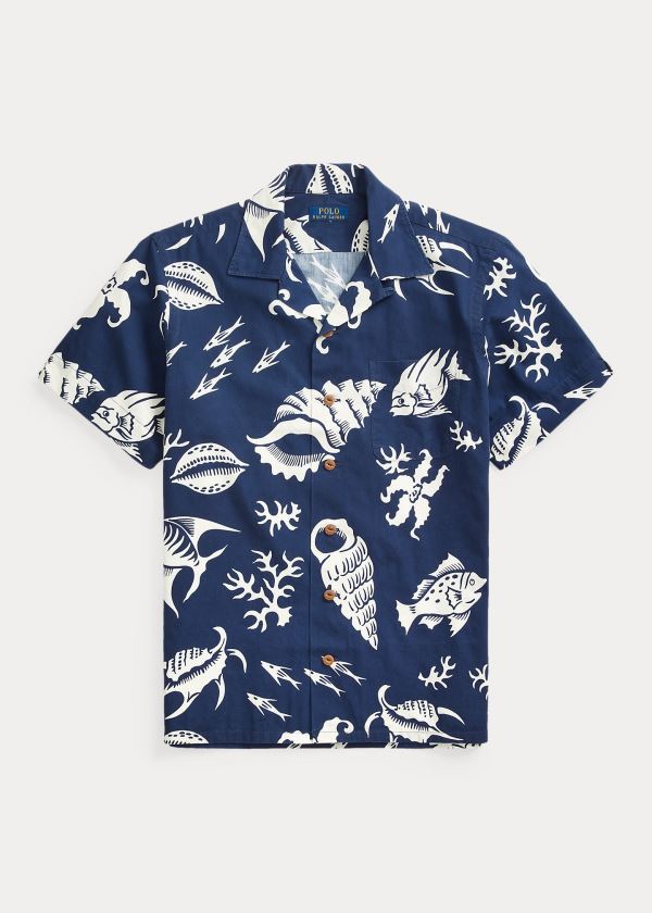 Polo Ralph Lauren Classic Fit Tropical Skjorter Herre Danmark (GWCJP8954)